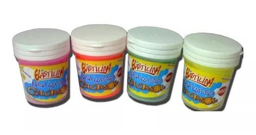ELASTINA COLORSOL POTE ROSA FLUO x 140 GRS