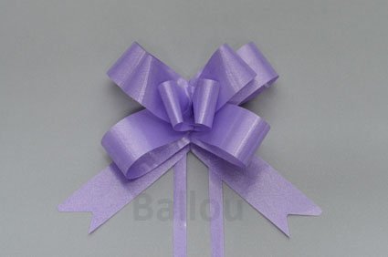 CINTA REGALO BALLOU MOÑO RAPIDO MEDIANO x 50 LILA  M130