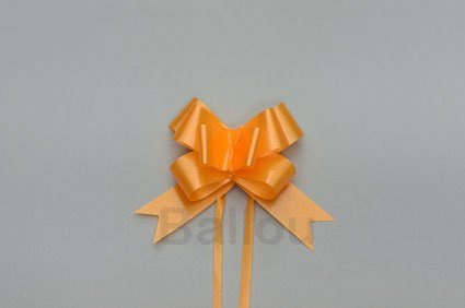 CINTA REGALO BALLOU MOÑO RAPIDO MINI x100 NARANJA    M124