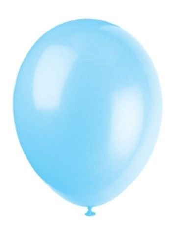 GLOBOS BALLOU LISOS 9¨ X 50 U. CELESTE