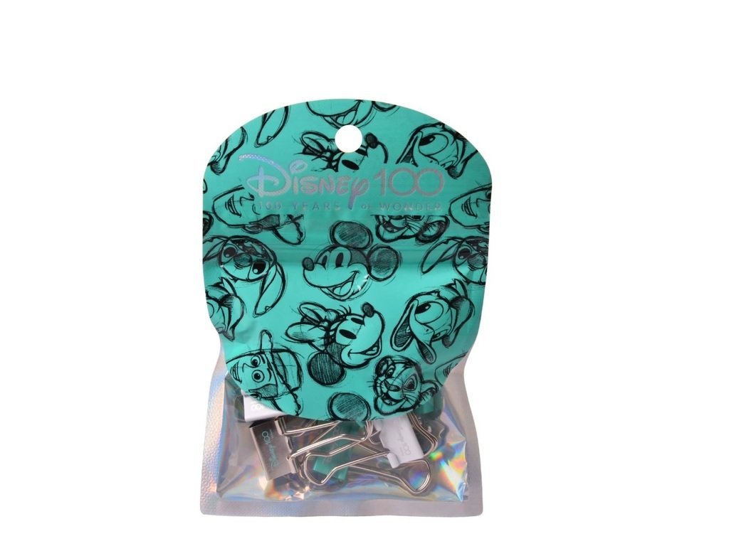 MOOVING AT WORK DISNEY 100 BINDER CLIP 19 MM x 12                  1182020111