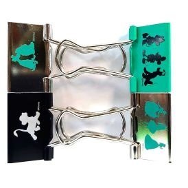 MOOVING AT WORK DISNEY 100 BINDER CLIP 32 MM x 4                    1182020311