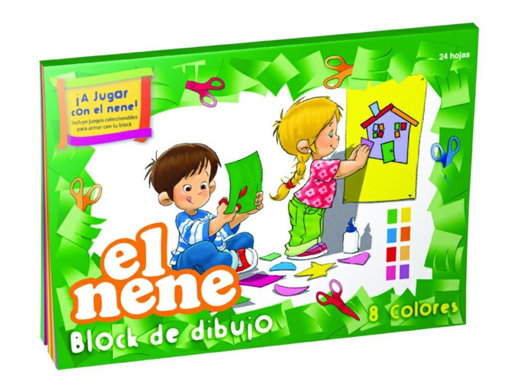 BLOCK EL NENE DIBUJO COLOR  Nº 6 24 HOJAS