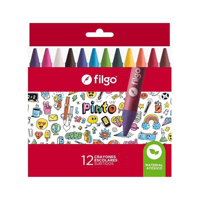 CERA FILGO PINTO x 12 COLORES