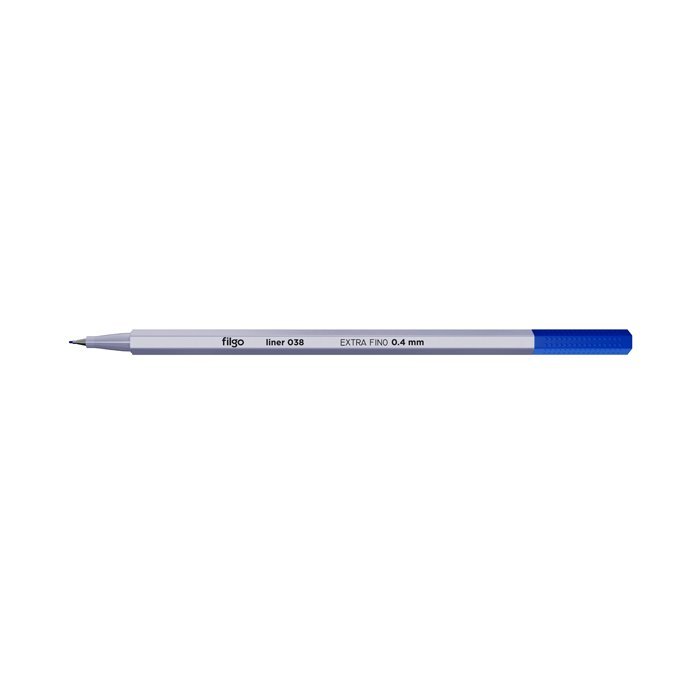 MARCADOR FILGO LINER 038 0.4 MM COLOR AZUL x 1 UNIDAD