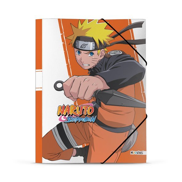 CARPETA 3 SOLAPAS C/ELASTICO OFICIO NARUTO