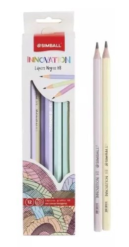 LAPIZ SIMBALL INNOVATION NEGRO PASTEL X 12 U