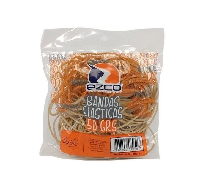 BANDAS ELASTICAS EZCO x 50 G 40 mm