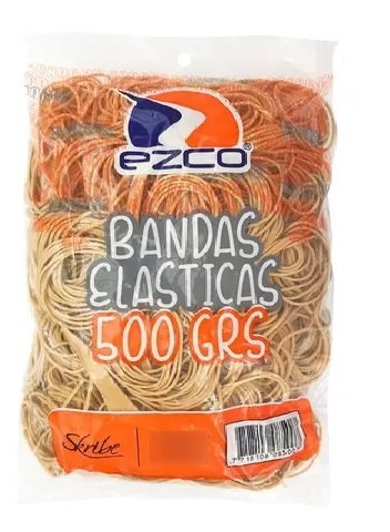 BANDAS ELASTICAS EZCO x 500 G 130 mm