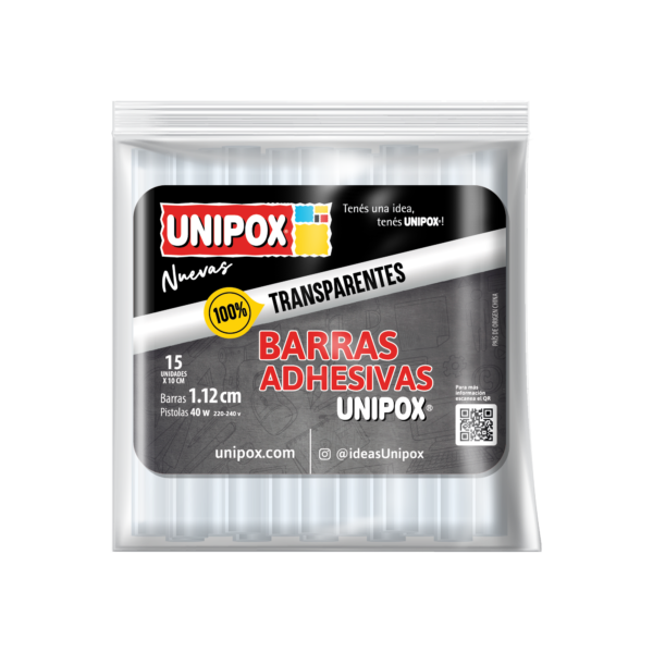 ADHESIVO PISTOLA ENCOLADORA GRUESO UNIPOX X 10 UNIDADES