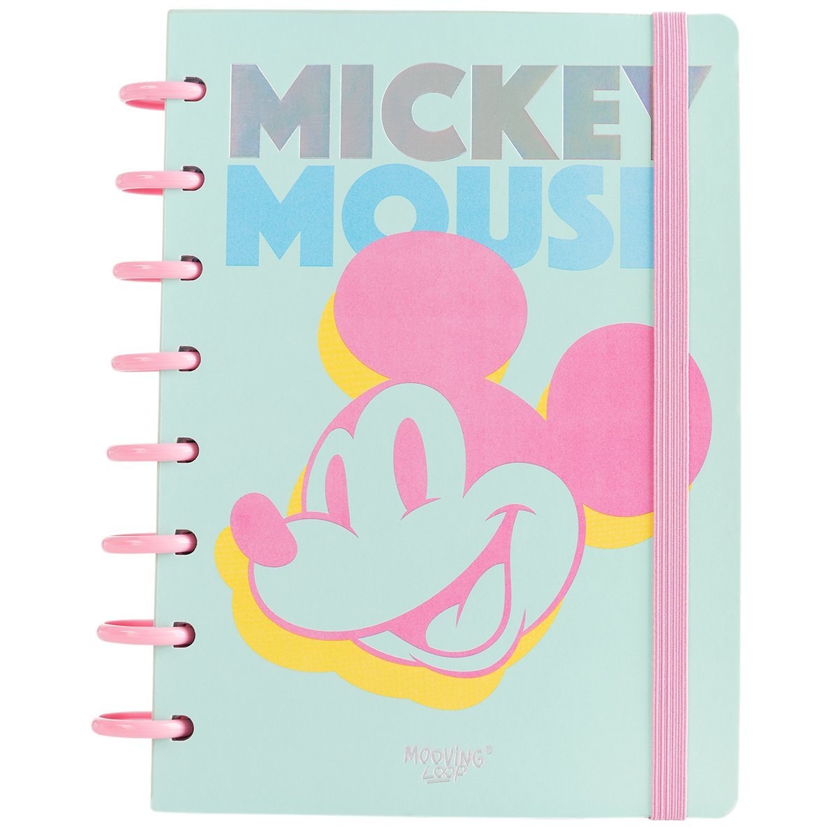 CUADERNO MOOVING LOOP A DISCOS A5 MICKEY MOUSE   1721121