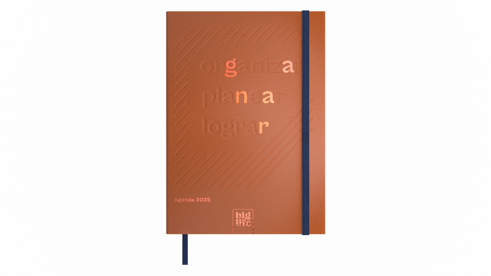 AGENDA 2025 PPR 15X21 MASCULINA SV ENCUADERNADA