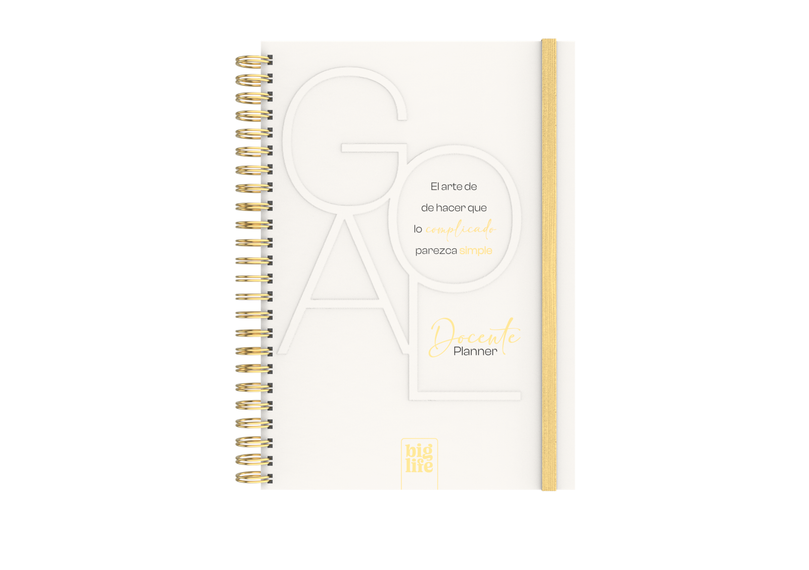 AGENDA 2025 PPR 16X21 PLANNER DOCENTE ESPIRALADA