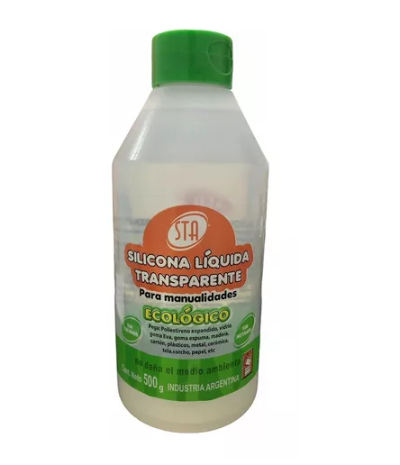ADHESIVO STA SILICONA LIQUIDA x 500 GRS