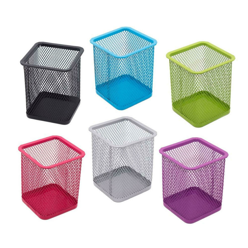 PORTA LAPIZ VALUE CUADRADO  VERDE LIMON    804VL