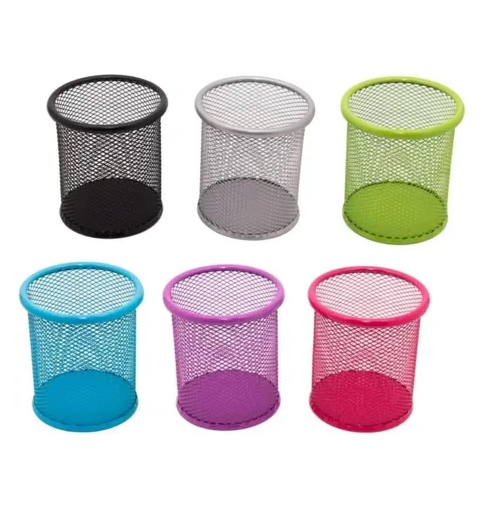 PORTA LAPIZ VALUE REDONDO PLATA    802PL