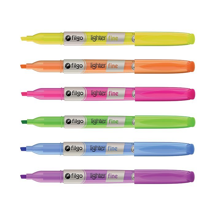 RESALTADOR FILGO LIGHTER FINE CELESTE FLUO x 1 UNIDAD