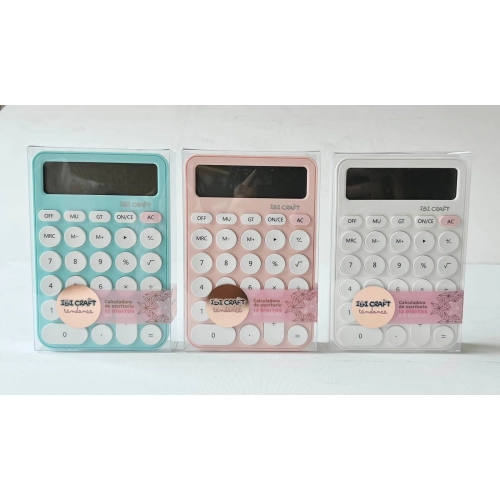CALCULADORA IBICRAFT PREMIUM ESCRITORIO 12 DIGITOS     073130