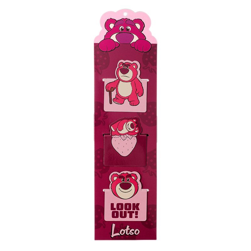 MOOVING AT WORK LOTSO MAGNETIC BOOKMARK x 3  2542140105