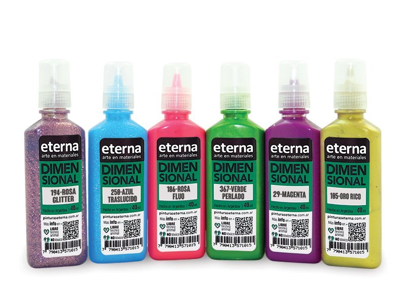Pintura ETERNA Dimensional oro rico  40ml.