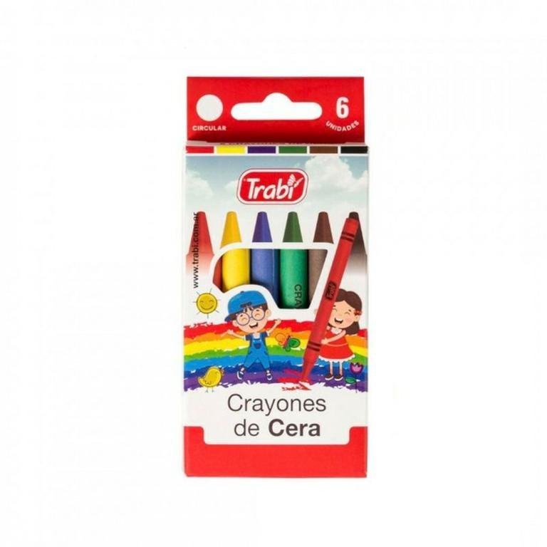 CERA TRABI x 6 COLORES