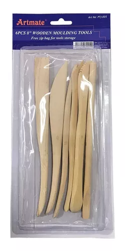 ESTECAS DE MADERA ARTMATE x 6         APTJ-005