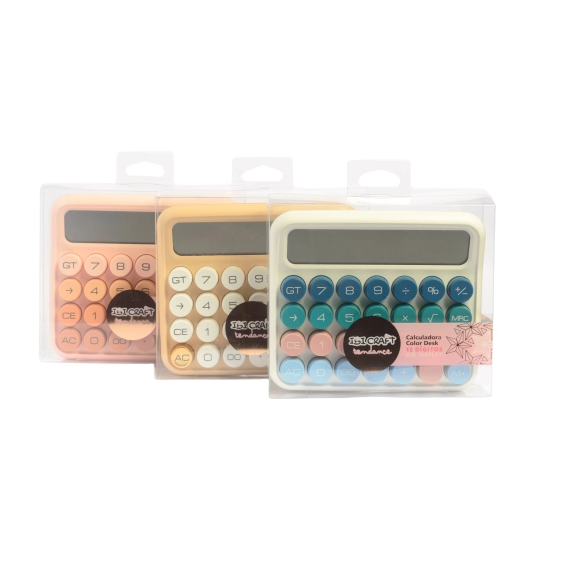 CALCULADORA IBICRAFT PREMIUM ESC.12 DIGITOS HORIZONTAL  073135