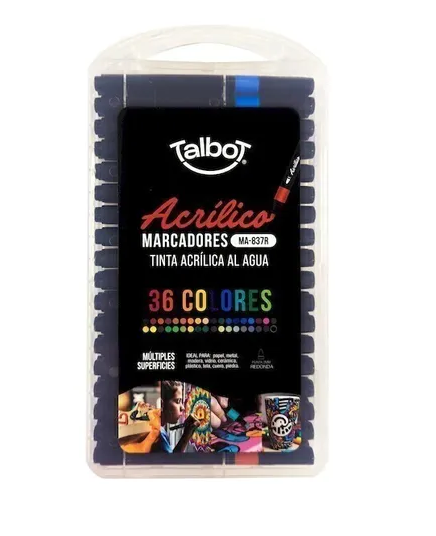 MARCADOR TALBOT ACRILICO VALIJA X 36  7541