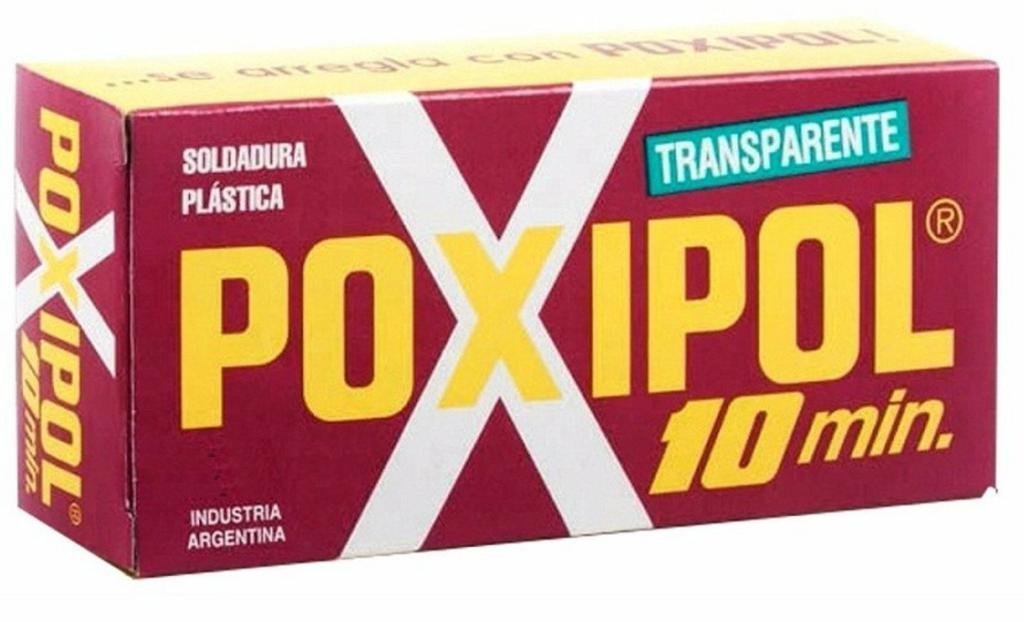 ADHESIVO POXIPOL 10′, POMO 14 Ml TRANSPAR