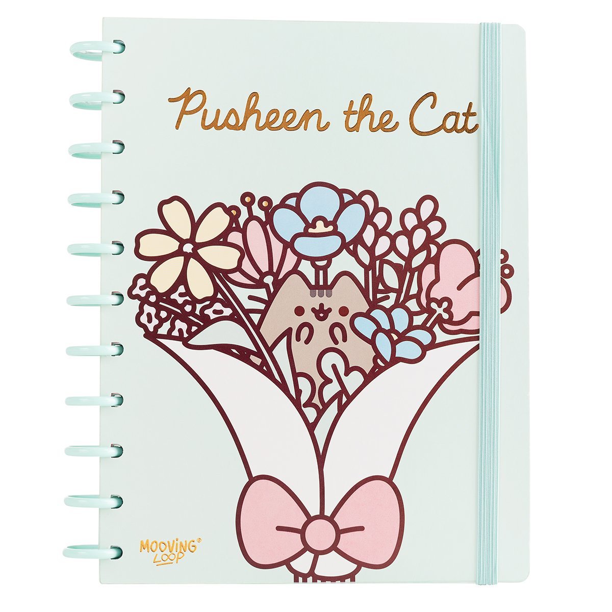CUADERNO MOOVING LOOP A DISCOS CARTA PUSHEEN  1711207