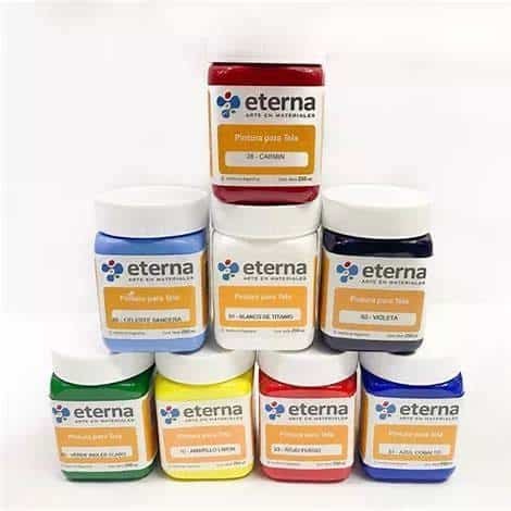 Pintura ETERNA Tela HUESO      250ml.