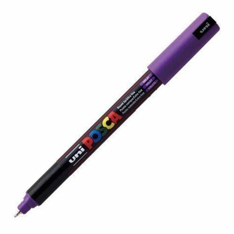 MARCADOR UNI POSCA PC-1MR PUNTA U.FINA VIOLETA