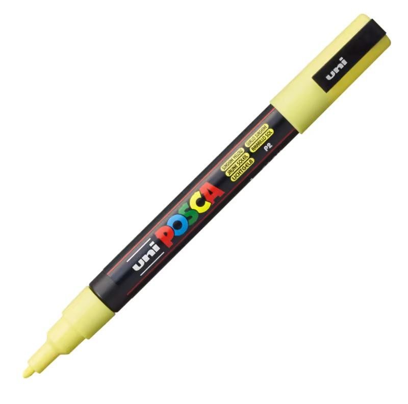 MARCADOR UNI POSCA PC-3M PUNTA MEDIA AMARILLO BRILLANTE