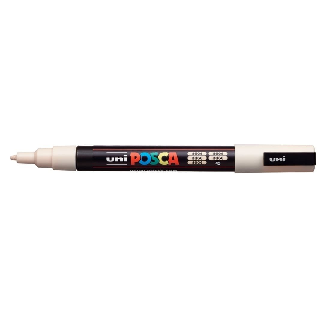 MARCADOR UNI POSCA PC-3M PUNTA MEDIA BEIGE