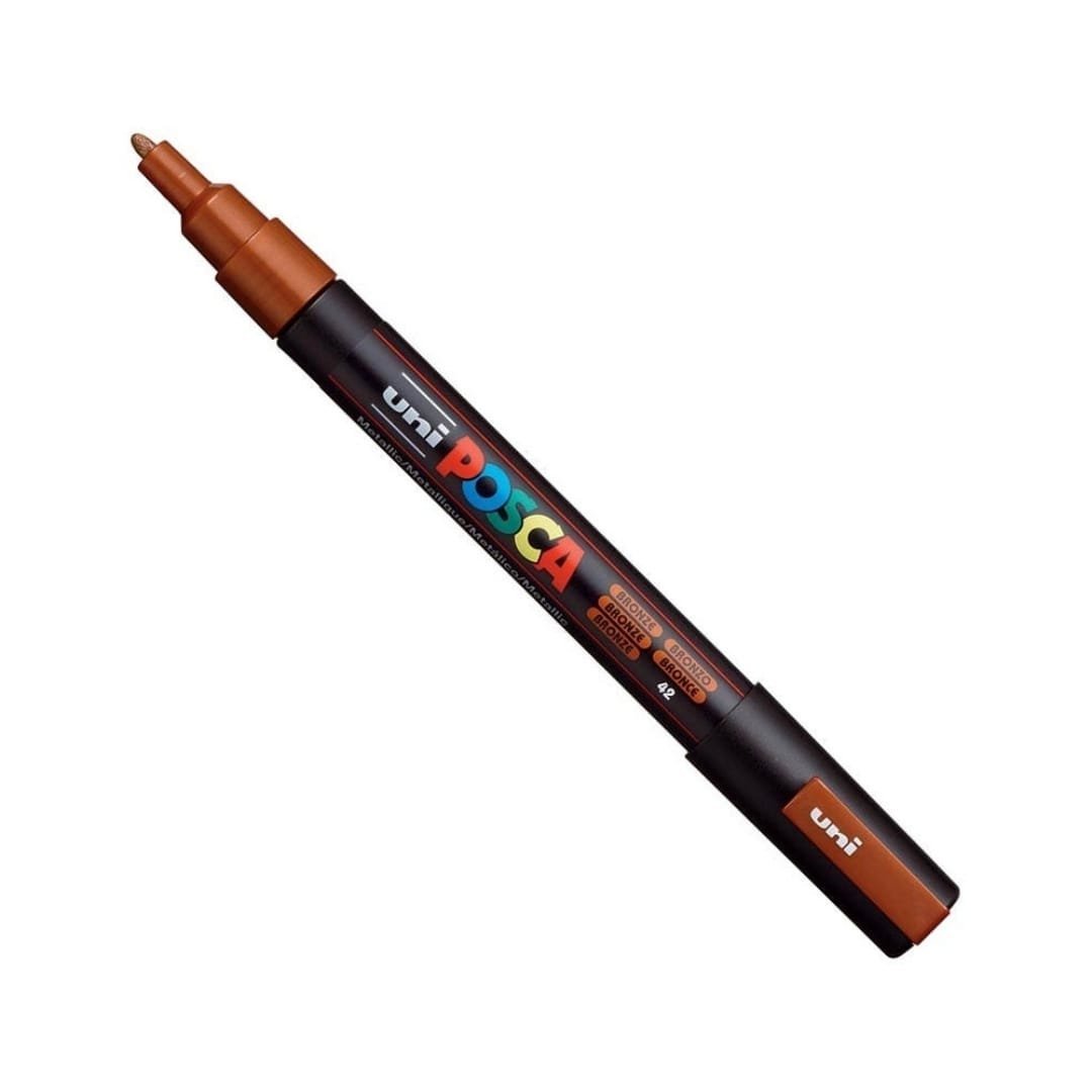 MARCADOR UNI POSCA PC-3M PUNTA MEDIA BRONCE