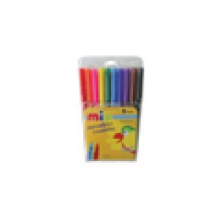 MARCADOR MIO ESCOLAR X 10 COLORES         8010