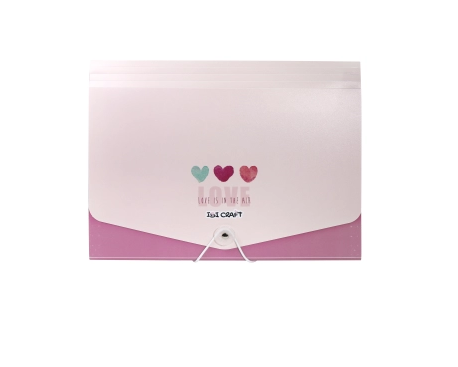 CLASIFICADOR  A4 IBICRAFT HEARTS  076574