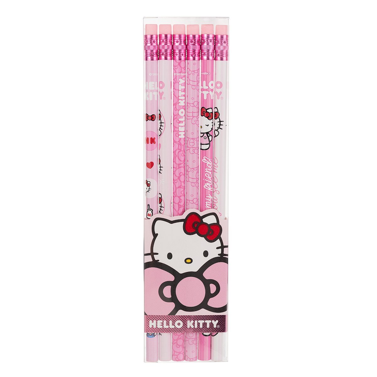 MOOVING AT WORK HELLO KITTY LAPICES x 6    1652160206