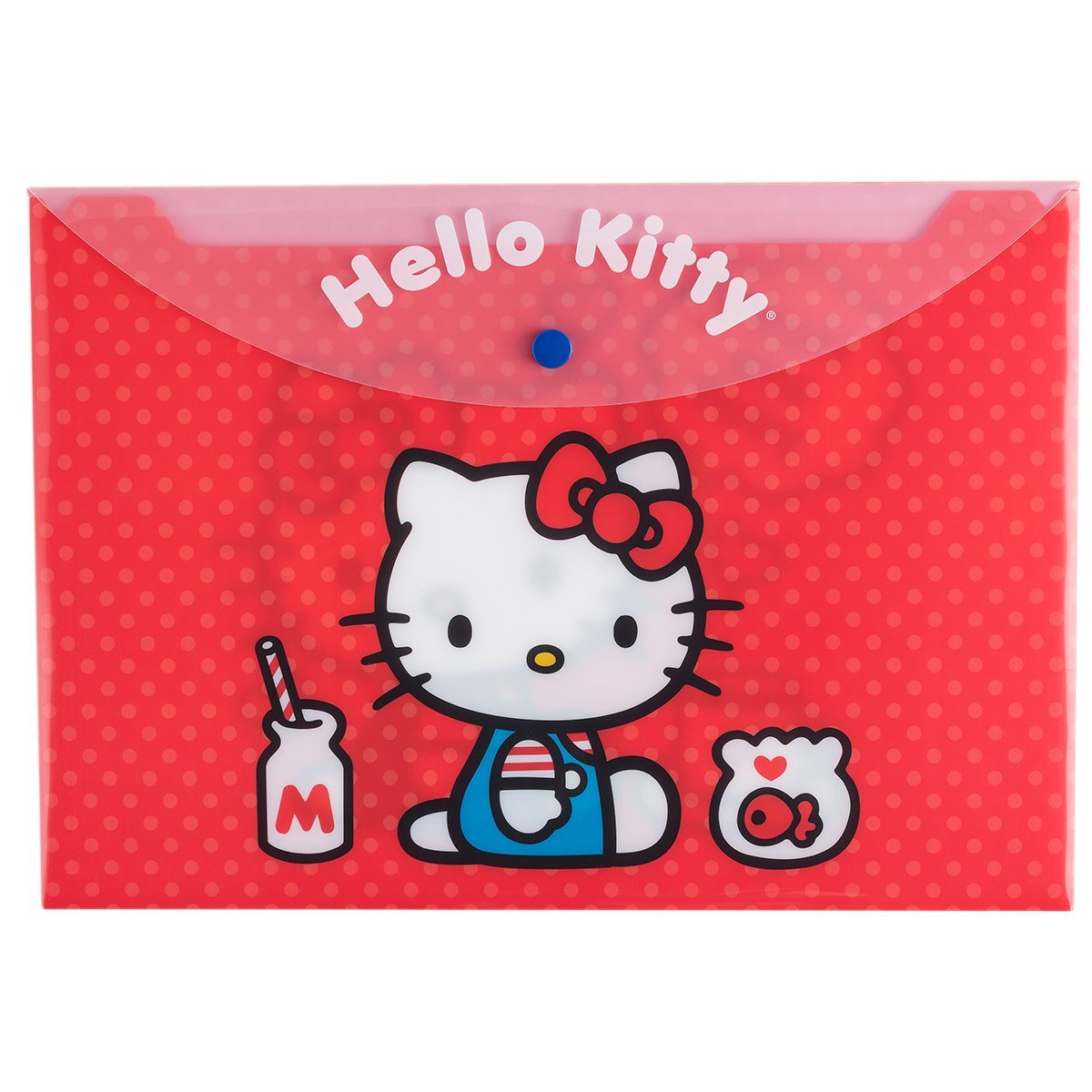 SOBRE PLASTICO MOOVING CON BOTON HELLO KITTY  1652170202