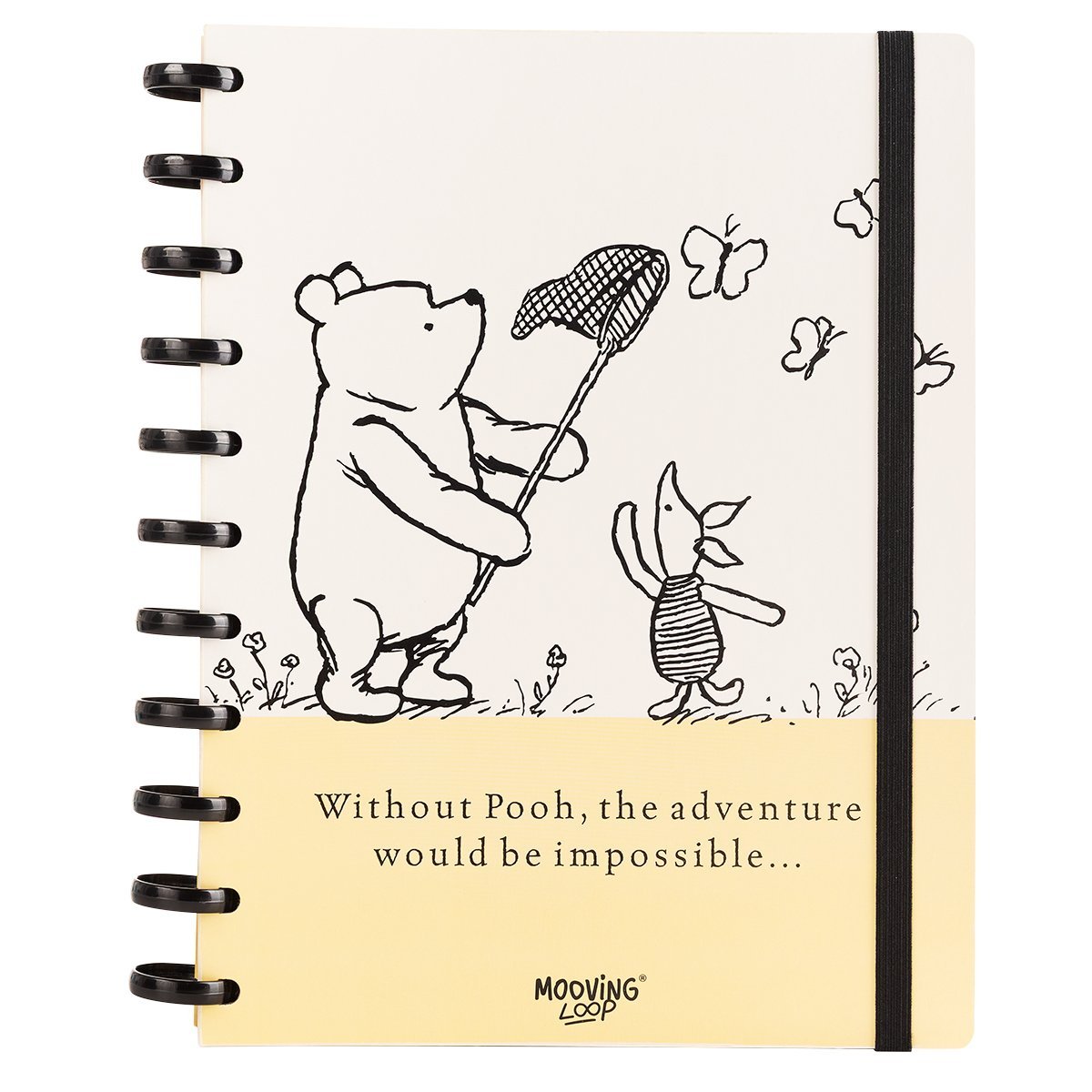 CUADERNO MOOVING LOOP A DISCOS CARTA SWINNIE THE POOH 1711122