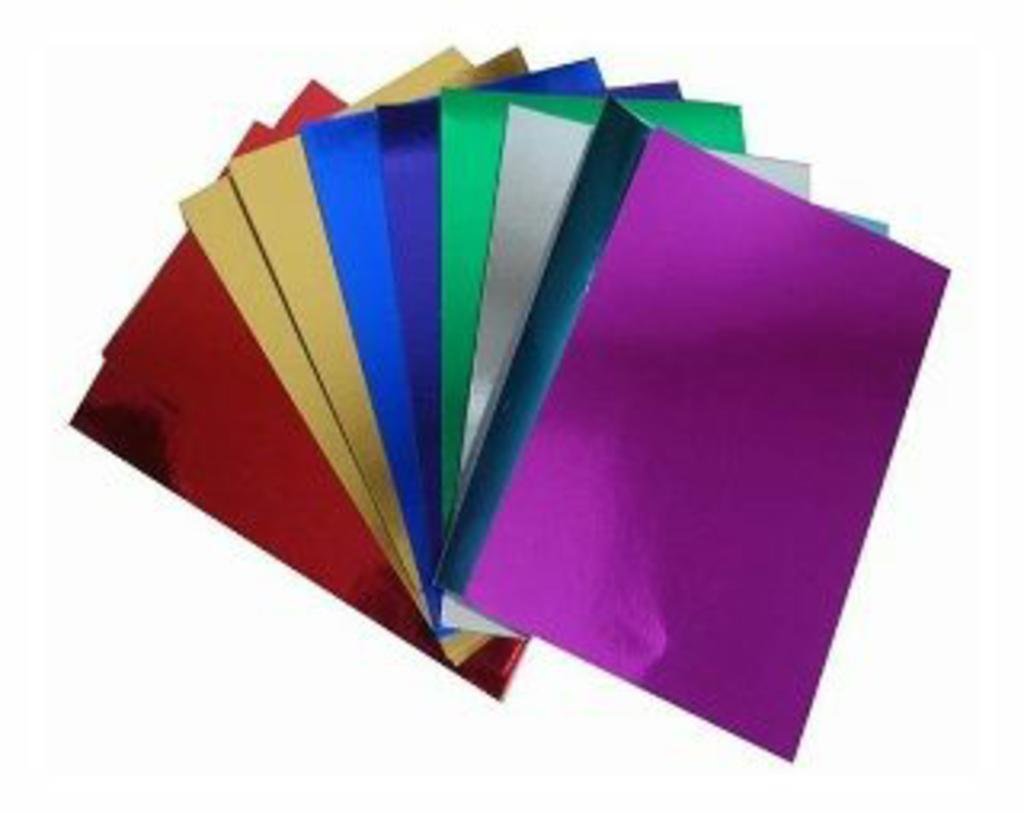 CARTULINA METALIZADA FUCSIA x 1