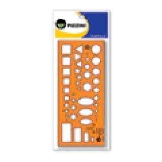 PLANTILLA PIZZINI NARANJA 5804 FIG.GEOM.