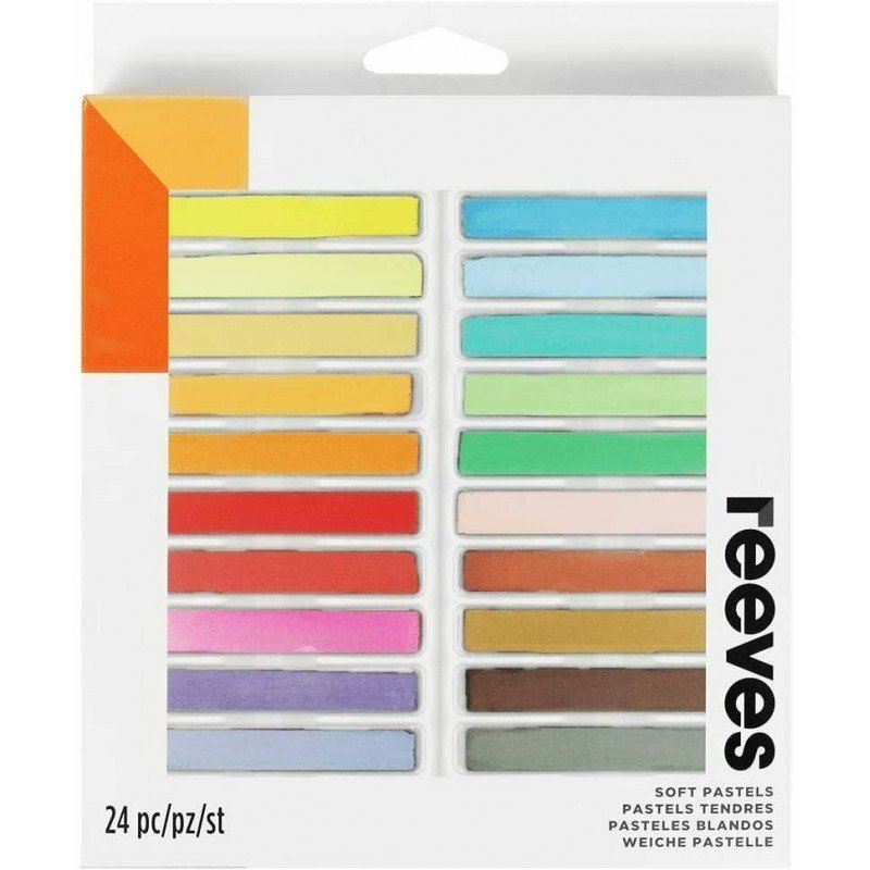 PASTEL REEVES TIZA x 24 COLORES          R0007820