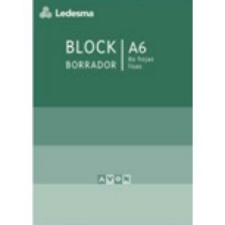 BLOCK AVON A6 80 HOJAS LISAS