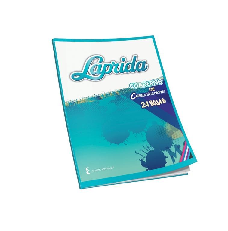 CUADERNO LAPRIDA CALIGRAF 2 RAYAS 24 HOJAS