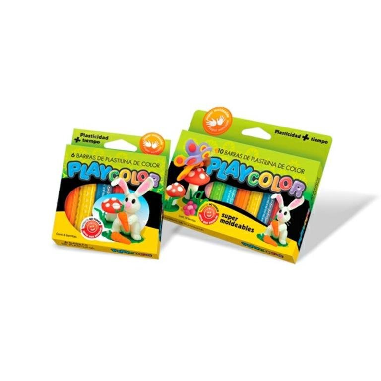 PLASTILINA PANCITO X 10 COLORES
