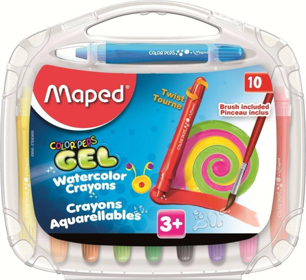 CERA MAPED GEL COLORPEPS x 10 COLORES       836310