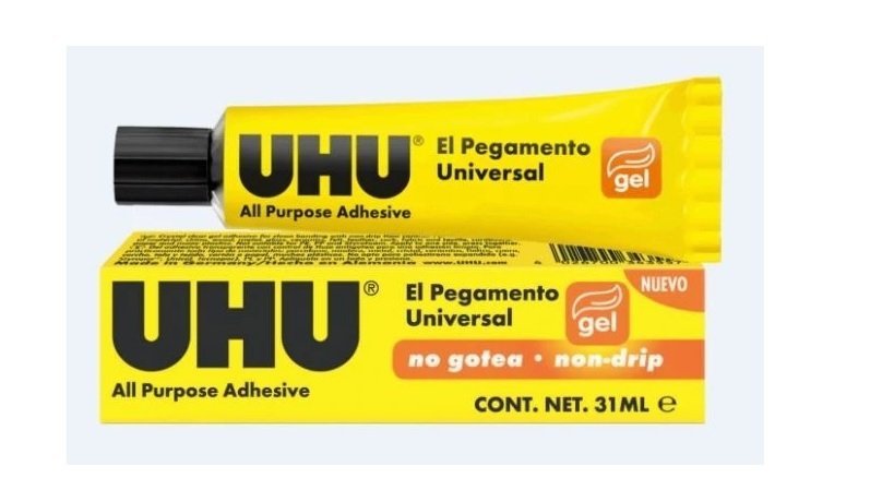 ADHESIVO UHU UNIVERSAL GEL x 31 ML          U34355