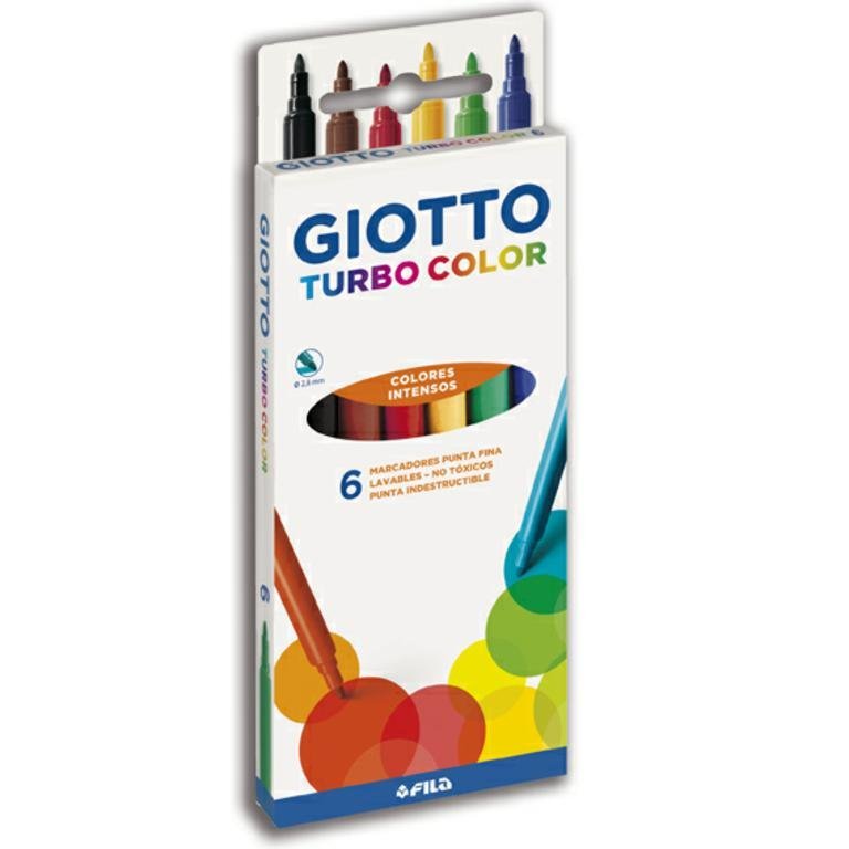 MARCADOR GIOTTO TURBO X  6