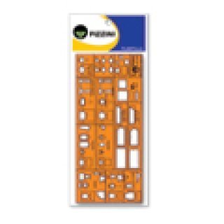 PLANTILLA PIZZINI NARANJA 5813 SANITARIO